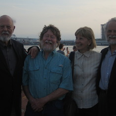 Kai Erikson, Bob Gramling, Shirley Laska, and Bill, New Orleans, 2009