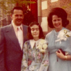 Dad, Therese and Aunt Mary