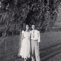 Billie and Jim, May 1950