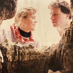 Bill and me in a tree...
