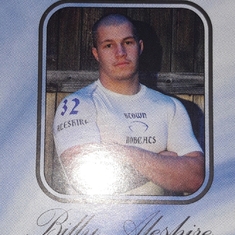 His senior yearbook......he's so handsome!