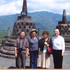 Indonesia with brother Feng An, sister in-law Neng Yu & Mrs. Yang