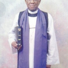 Bishop Harvey Tyler, D. D;  in Official Bishop's Attire