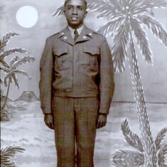 Bishop Tyler in Military Uniform