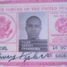 Bishop Tyler's Official Army ID