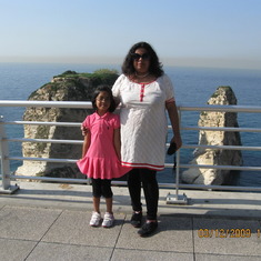With Ma(Mom) at Beirut,Lebanon Y-2009