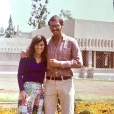 Together at Barnsdall Park (circa 1974)