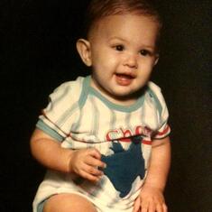 Such a sweet baby picture of Blake!