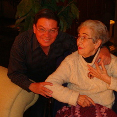 Con Hector en la Navidad 2008