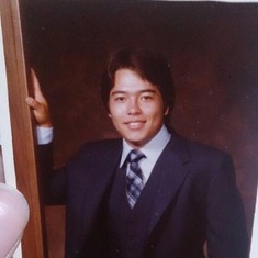 Blane's senior picture - 1982