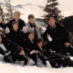 Snowmobiling, Breckenridge 1988