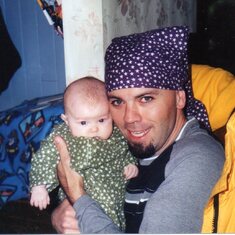 Baby Nadia and Uncle Bob, 2004
