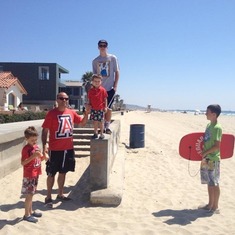 Tyler, Bob, Braydan, Brad, Timmy. San Diego, CA. August 2013