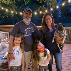 Angus and Gracie Lou's new forever family!