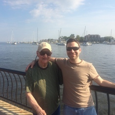 Uncle Bob & Tommy Bozzo in Annapolis