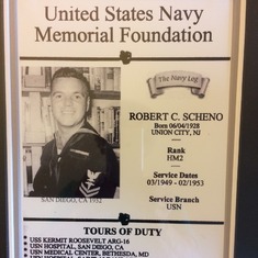 Bob's service history
