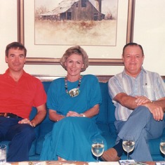 Bob with Bill Peterson & Nancy Peterson Shaw