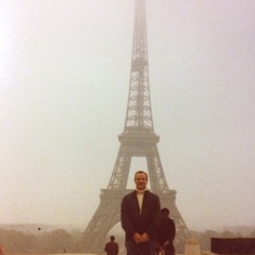 Bob in Paris, December 1978.