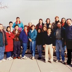 Bob's research group at Ohio State University, ca. 2000.