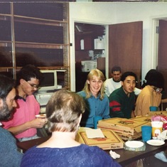 My farewell party picture in Dr. Tabita's lab in 1992