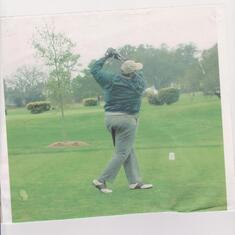 Dad and golf - that was his thing!