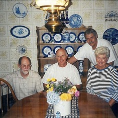 Bobbie with brothers Gary, Dick and Chuck