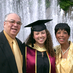Lil' Steph's College Graduation 2007- Olivia and Bobb always looking sharp and color coordinated.