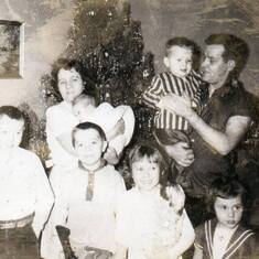 The whole gang, around 1958