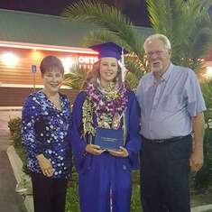 Grandpa and Grandma after my high school graduation