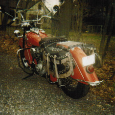 This bike belonged to Bob's riding buddy, Walt.