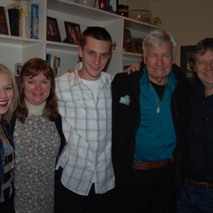 Bob and his Sister Mary's son George & family ~11/13/2010