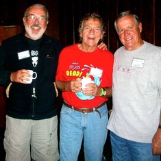 With Bob and good friend, Sonny Salisbury, at Forest Home Staff Reunion...