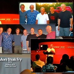 Bob was a perfect speaker for men's events like steak frys...