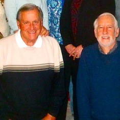 Pastor Mel Howell & Bob became close friends at Fullerton Free...