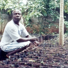 Bole Butake the Gardener