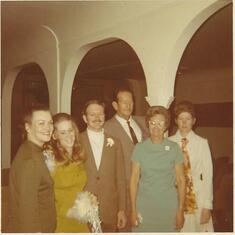 Mom with me, Bill, & Bill's family, Walt, Virginia, and JoAnn
