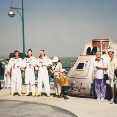 Mom with Tuomas & the Apollo 13 crew