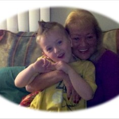Aiden loves his grandma Bon Bon!!
