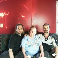 from left to right David Shorey, Bonnie Wheeler and Doug Hawley (me) taken may 2008 during last easter get together for our sister Elizabeth Ramsey