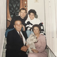 Bill, Bonny, Bud (her dad) and Marie (her mom)