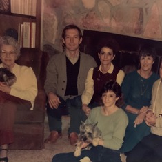Mom (Mildred) Campbell, Bill & Bonny, Helen & Holmes Campbell, Christy  (share by Karen Campbell)