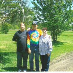 This was the last picture that we took together, My dad my son and me, love it so much and miss them both so very much