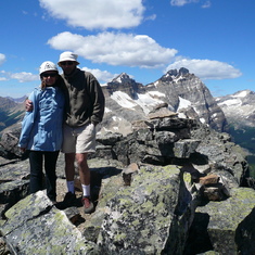 2007, on the top of mount Schaffer, Canadian Rockies, British Columbia
