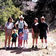 Hiking with Scott, Rob and Dana