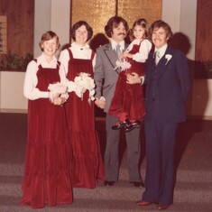 Brad as 'Best Man" at Scott & Phyllis' Wedding - December 30, 1977