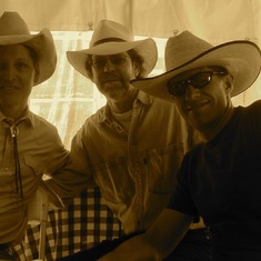 2005 George, Brad, Terry cowboy