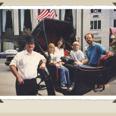Wallace family in NYC 1999