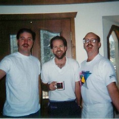Rob, Brad & Dan mid 80's