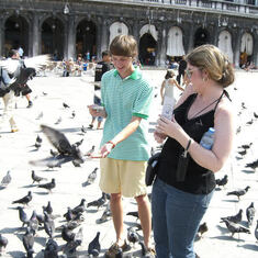Brad and Ellen, Venice, 2006