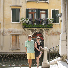 Brad and Dana, Venice, 2006